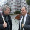 Principals Andris Priekulis (Riga) and Ralph Lange (Altshausen) meeting the first time