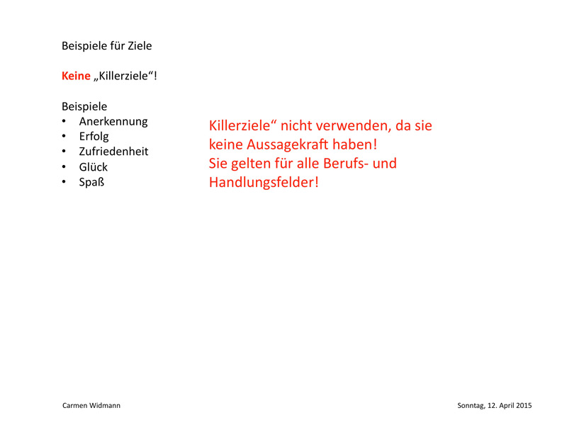 BOGY-Unterrichtsbeispiel - Ziele finden 10